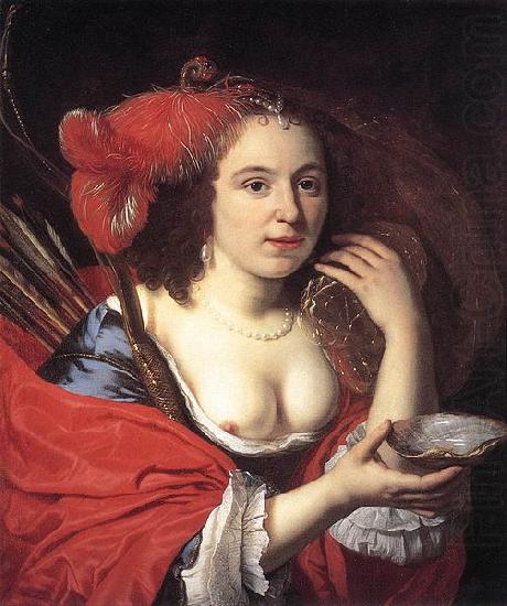 Bartholomeus van der Helst Anna du Pire as Granida china oil painting image